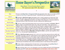 Tablet Screenshot of homebuyersperspective.com